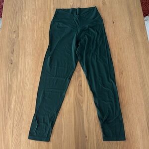Offline by Aerie Real Me high waisted crossover leggings mystical green size L